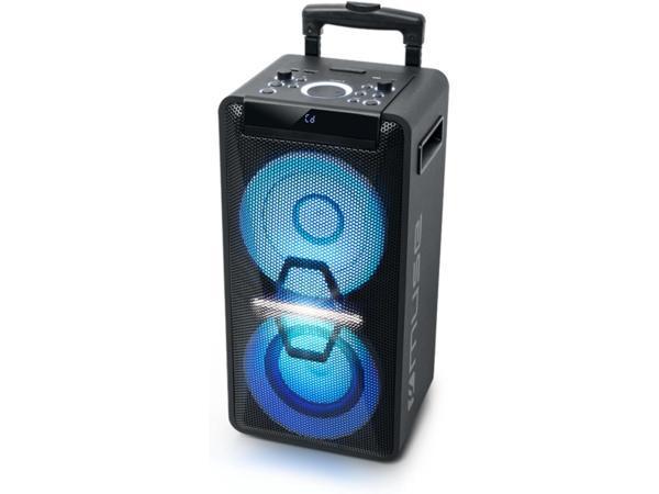 Veiling - Muse DJ - PartySpeaker met accu - 300 watt - CD en, Audio, Tv en Foto, Luidsprekerboxen