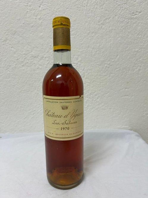 1970 Chateau d’Yquem - Sauternes 1er Cru Supérieur - 1 Fles, Verzamelen, Wijnen