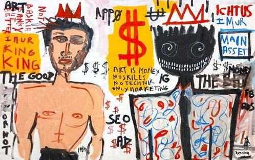 0xec6d0 (XX-XXI) - Per un pugno di dollari - XXXL, Antiek en Kunst, Kunst | Schilderijen | Modern