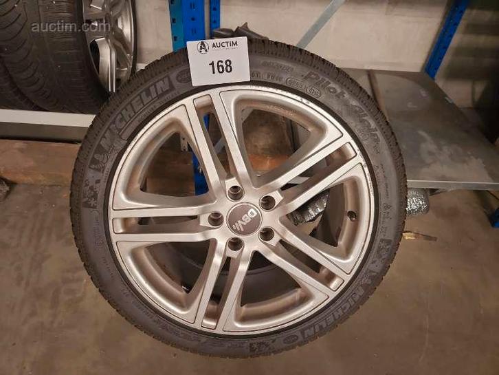 winterbanden op velg (4x) DBV, Auto-onderdelen, Banden en Velgen, Ophalen