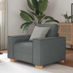 Sofa Stoel Stof Donkergrijs | Retour Deal | Koopje! (zetel), Verzenden, Nieuw, 75 tot 100 cm, Minder dan 150 cm
