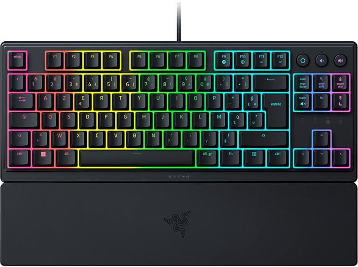 Razer - Gaming-toetsenbord - Azerty - Zwart, Computers en Software, Toetsenborden, Bedraad, Azerty, Nieuw, Verzenden