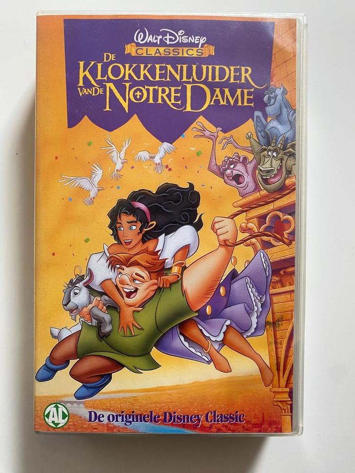 DE KLOKKENLUIDER VAN DE NOTRE DAME (VHS), Cd's en Dvd's, VHS | Film, Gebruikt