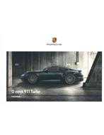 2021 PORSCHE 911 TURBO S HARDCOVER BROCHURE Portugees, Boeken, Ophalen of Verzenden, Nieuw