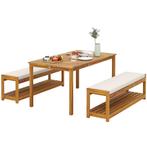Tuinmeubels - Acaciahout - Inclusief eettafel, Tuin en Terras, Tuinsets en Loungesets, Ophalen of Verzenden, Nieuw