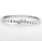 Zonder minimumprijs - Armband - 14 karaat Witgoud - 9.74ct., Handtassen en Accessoires, Armbanden, Nieuw