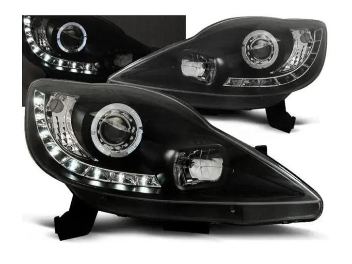 Daylight Black koplampen geschikt voor Peugeot 107, Auto-onderdelen, Verlichting, Nieuw, Peugeot, Verzenden