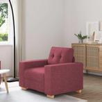 vidaXL Fauteuil Wijnrood 60 cm Stof, Huis en Inrichting, Zetels | Zetels, Verzenden, Nieuw