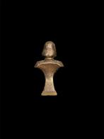 Goyeau - Buste, Jeanne dArc - 17 cm - Brons, Antiquités & Art, Antiquités | Céramique & Poterie