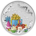 Australië. 1 Dollar 2020 - Happy Birthday -  1 Oz with BOX, Timbres & Monnaies, Monnaies | Europe | Monnaies non-euro
