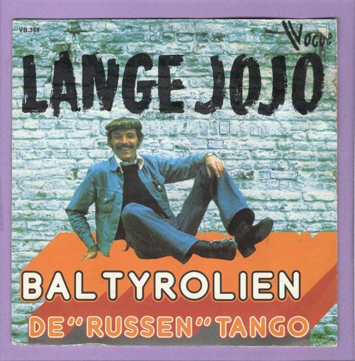 Lange Jojo – Bal Tyrolien / De Russen Tango (1-7-Vinyl-Si, Cd's en Dvd's, Vinyl Singles, Ophalen of Verzenden