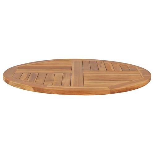 Tafelblad Teakhout 90cm | Retour Deal | 40% Korting, Huis en Inrichting, Tafelonderdelen, 50 tot 100 cm, Tafelblad, 50 tot 100 cm