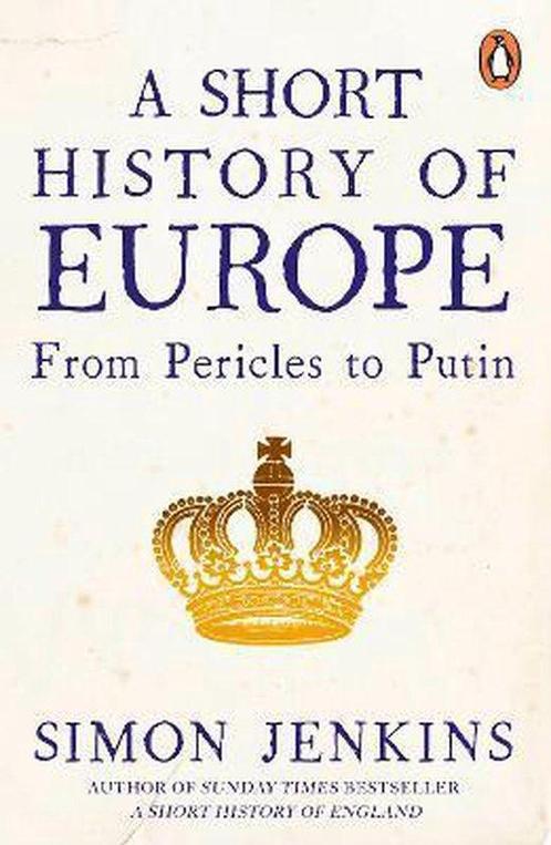 A Short History of Europe 9780241352526 Simon Jenkins, Boeken, Taal | Engels, Gelezen, Verzenden