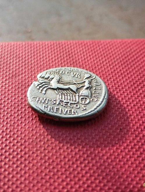 République romaine. M. Aemilius Scaurus and Pub., Postzegels en Munten, Munten | Europa | Niet-Euromunten