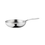 Koekenpan Triwall RVS/Aluminium 1,95L | 24(Ø)cm Vogue, Verzenden, Nieuw in verpakking