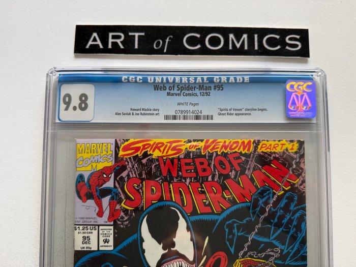 Web of Spider-Man #95 - CGC 9.8 - Ghost Rider, Venom, Livres, BD | Comics
