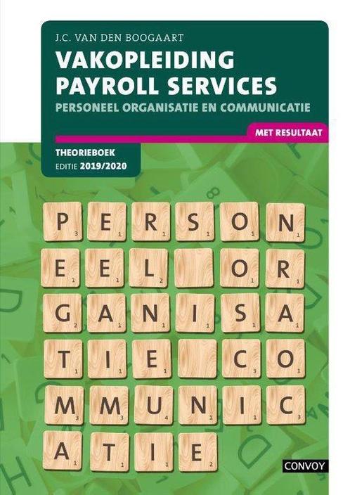 Vakopleiding Payroll Services 2019-2020 personeel, Livres, Science, Envoi