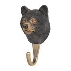 Kapstokhaak hout wandhaak kapstok Wildlife ZWARTE BEER, Huis en Inrichting, Woonaccessoires | Kapstokken, Nieuw