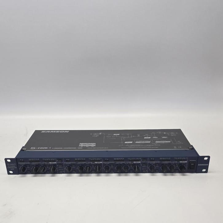 Samson S Com4 4 Channel Compressor | Nette Staat, Muziek en Instrumenten, Effecten, Nieuw, Ophalen of Verzenden