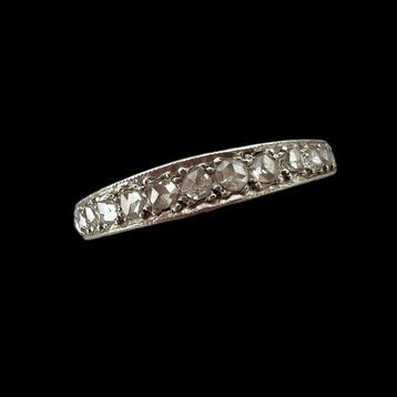Bague déternité - 14 carats Or blanc, Bijoux, Sacs & Beauté