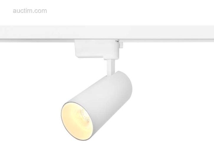 10 x 18W 3000K LED PRO Railspot cilinder zand wit., Doe-het-zelf en Bouw, Overige Doe-Het-Zelf en Bouw, Ophalen