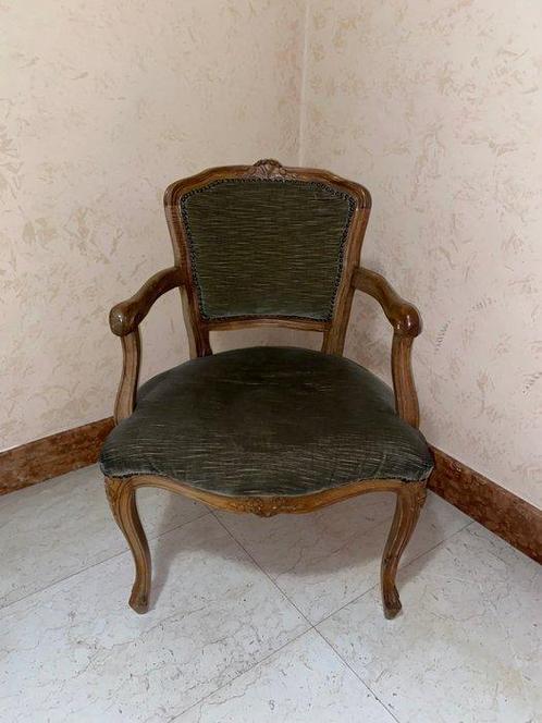 Fauteuil - Bois - Fiorino Style, Antiek en Kunst, Curiosa en Brocante