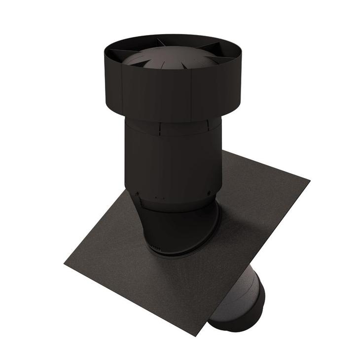 Ventus - Geïsoleerde dakdoorvoer 15-55° - Ø 150/160mm, Doe-het-zelf en Bouw, Ventilatie en Afzuiging, Nieuw, Verzenden