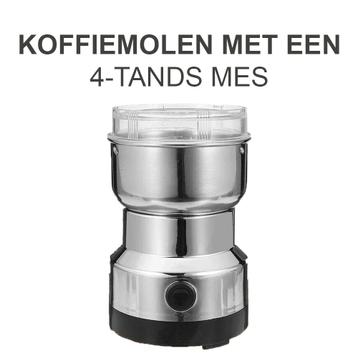 KitchenPrince Koffiemolen Met 4 Messen - Koffiebonen Malen - beschikbaar voor biedingen