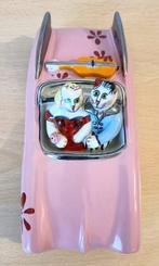 Villeroy & Boch - Beeldje - Automobile rosa con coppia di, Antiek en Kunst, Antiek | Glaswerk en Kristal