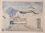 Agustín Redondela (1922-2015) - Calle de un pueblo
