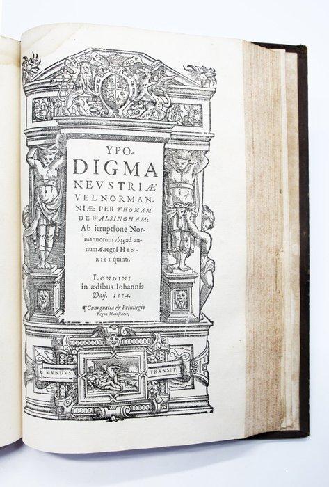 Walsingham - Historia ... Edwardo Primo, ad Henricum Quintum, Antiek en Kunst, Antiek | Boeken en Manuscripten