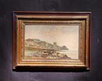 Carlo Follini (1848–1938) - Costa marittima, Antiek en Kunst, Kunst | Schilderijen | Klassiek