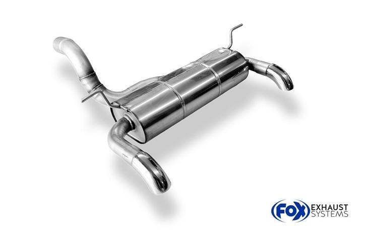 FOX Jeep Wrangler IV - JL einddemper dwarsuitlaat rechts/lin, Auto-onderdelen, Uitlaatsystemen, Nieuw, Verzenden