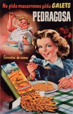 Pedragosa - 1970s Publicidad Pastas Pedragosa • Cartel, Antiquités & Art