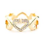 Cartier - Ring - ‘C de Cartier’ Heart Ring - 18 karaat Geel, Nieuw