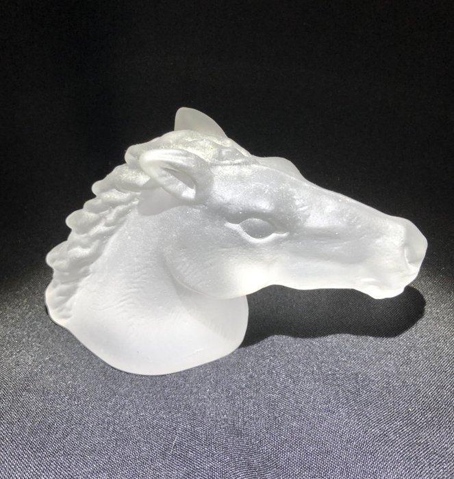 Presse-papier - An amazing ,equestrian, horse’s head ,, Antiquités & Art, Curiosités & Brocante
