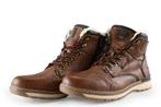 Mustang Veterboots in maat 45 Cognac | 5% extra korting, Kleding | Heren, Schoenen, Overige kleuren, Verzenden, Boots, Mustang