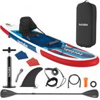 tectake Stand-up paddleboard, 2in1 opblaasbaar, complete set, Watersport en Boten, Kitesurfen, Verzenden, Nieuw