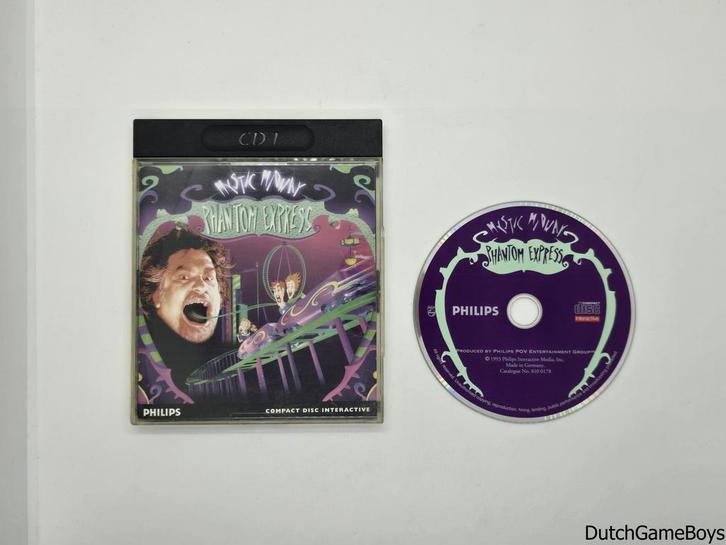 Philips CD-i - Mystic Midway - Phantom Express - Longbox, Games en Spelcomputers, Games | Overige, Gebruikt, Verzenden