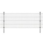 vidaXL Panneaux et poteaux de clôture 2D pour jardin 2008x83