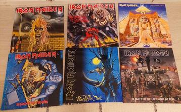 Iron Maiden - Collection of 6 x great albums - Différents beschikbaar voor biedingen