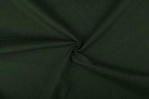 Decoratiestof donkergroen - Canvas stof 45m op rol, Hobby en Vrije tijd, Stoffen en Lappen, 120 cm of meer, 200 cm of meer, Groen