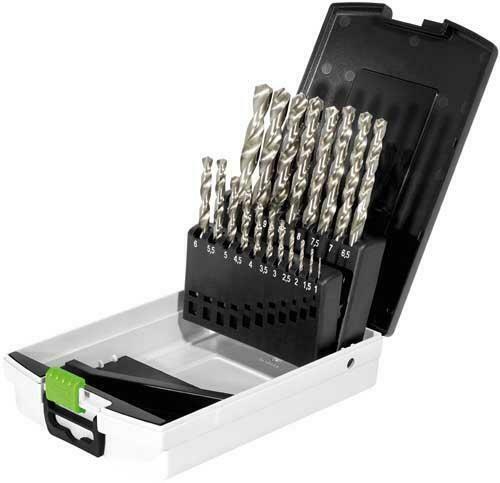 Festool Spiraalboor Cassette HSS D 1-10 SORT/19X FESTOOL-498, Doe-het-zelf en Bouw, Gereedschap | Boormachines, Nieuw, Verzenden