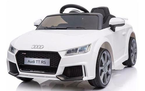 AUDI TT RS, 12 volt kinderauto, SOFT START, LEDER ZITJE, Enfants & Bébés, Jouets | Véhicules en jouets, Enlèvement ou Envoi