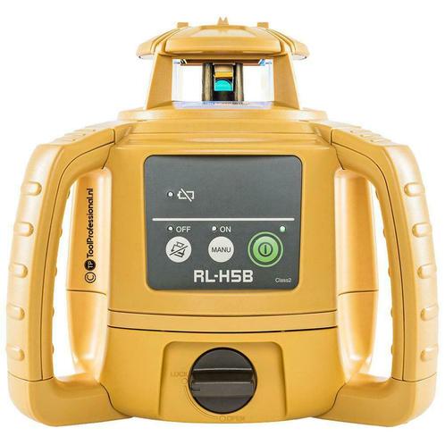 Voordeligste Topcon, de RL-H5B Roterende Laser (Batterijen)!, Doe-het-zelf en Bouw, Meetapparatuur, Nieuw, Ophalen of Verzenden