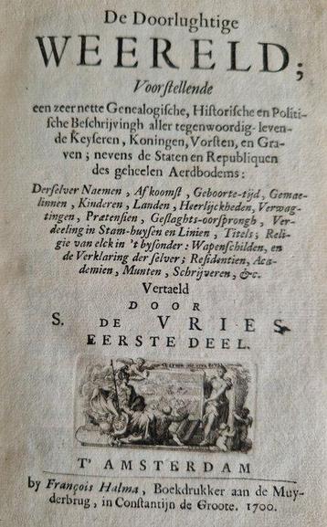 [Samuel Heinrich Schmidt] en Simon de Vries (vert.) - De