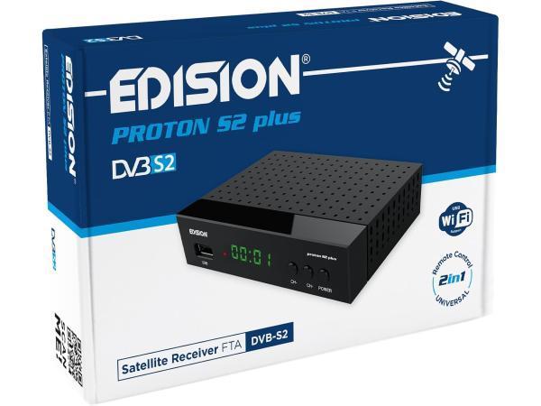 Veiling - EDISION Proton S2 Plus Full HD satellietontvanger, Telecommunicatie, Antennes en Masten, Gebruikt