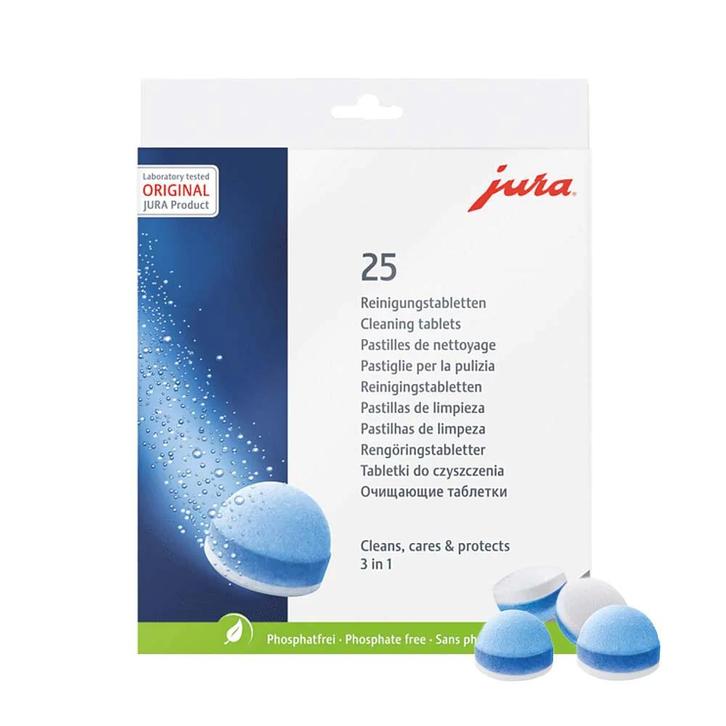 Jura 3-in-1 Reinigingstabletten 25045 / 202111 / 24190 /, Elektronische apparatuur, Koffiemachine-accessoires, Verzenden