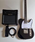 Harley Benton - Telecaster Pack  Black -  - Elektrische, Muziek en Instrumenten, Snaarinstrumenten | Gitaren | Akoestisch, Nieuw