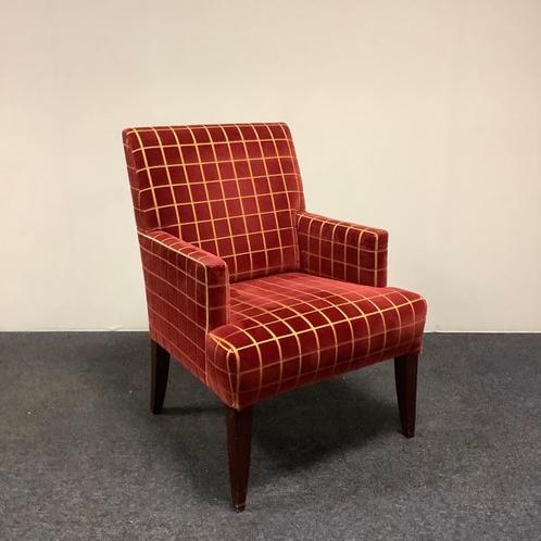 Tweedehands landelijke fauteuil / eetkamerstoel, Bordeaux, Huis en Inrichting, Fauteuils, Gebruikt